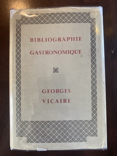 Bibliographie gastronomique - gastronomique, by