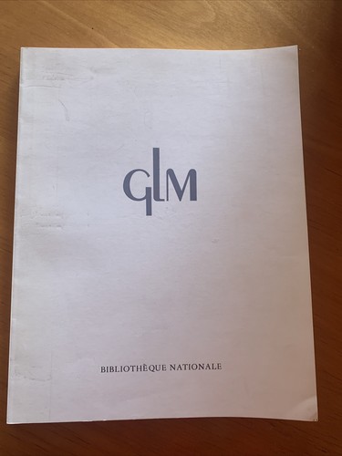 Les éditions glm - les, 1923-1974