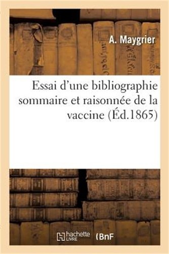 Essai une bibliographie - d'une,