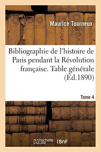 Bibliographie histoire de - de, l'histoire