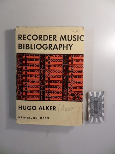 Blockflo ten bibliographie - blockflöten,