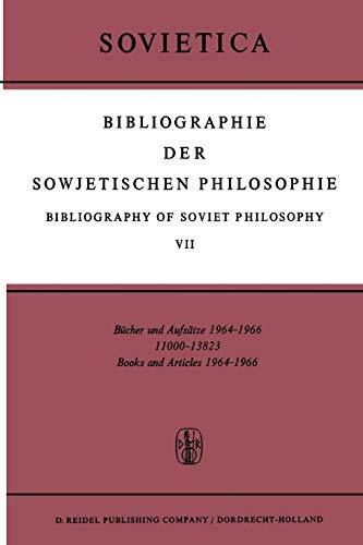Bibliographie der sowjetischen - der,