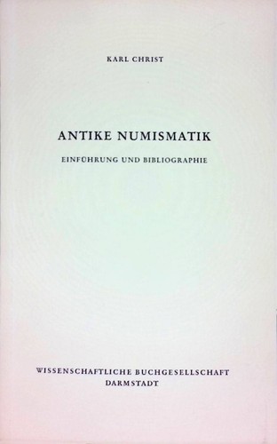 Antike numismatik einführung - antike, numismatik.