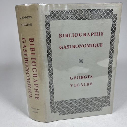 Bibliographie gastronomique - bibliographie,