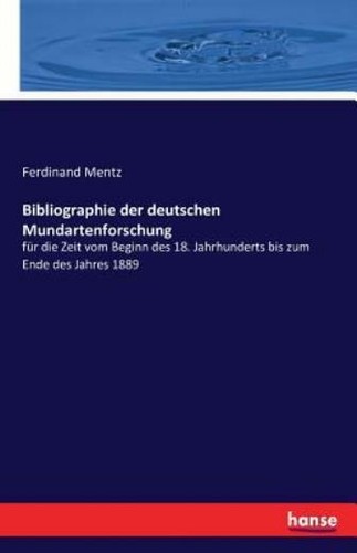 Bibliographie der deutschen - bibliographie,