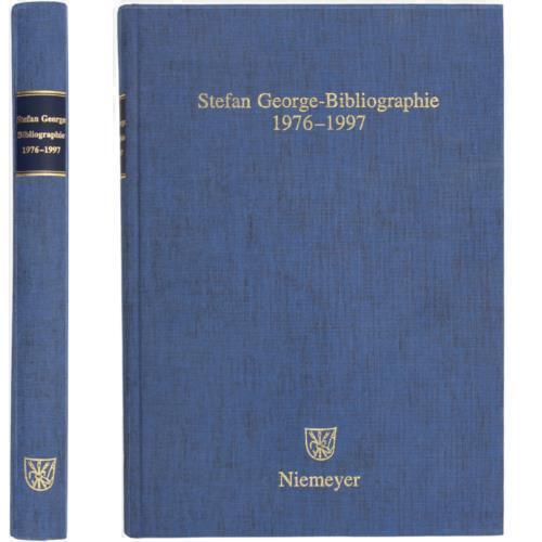 Stefan george bibliographie - george,
