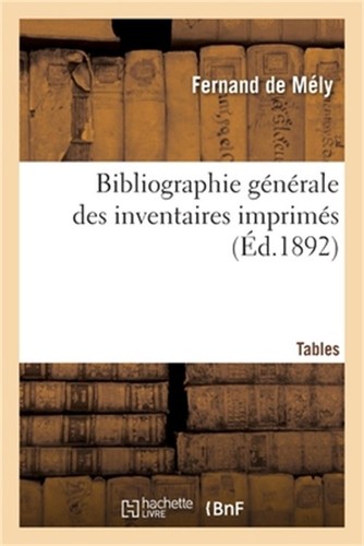 Bibliographie rale des - bibliographie, g�n�rale