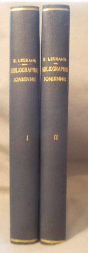 Bibliographie ionienne emile - ionienne,