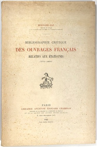 Bernard fay bibliographie - /,