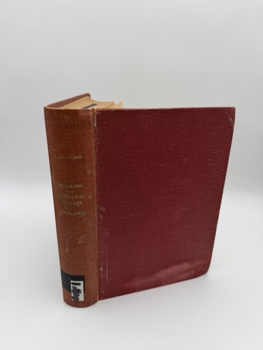 1959 bibliographie la - bibliographie, de