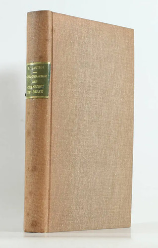 Gautier bibliographie der - bibliographie,