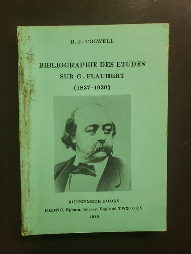 Bibliographie des etudes sur - des,
